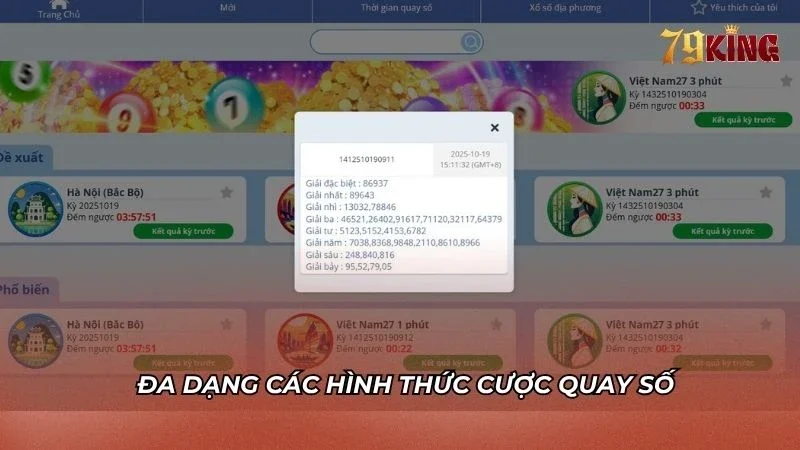 Đầy đủ các hình thức quay số đổi thưởng công khai